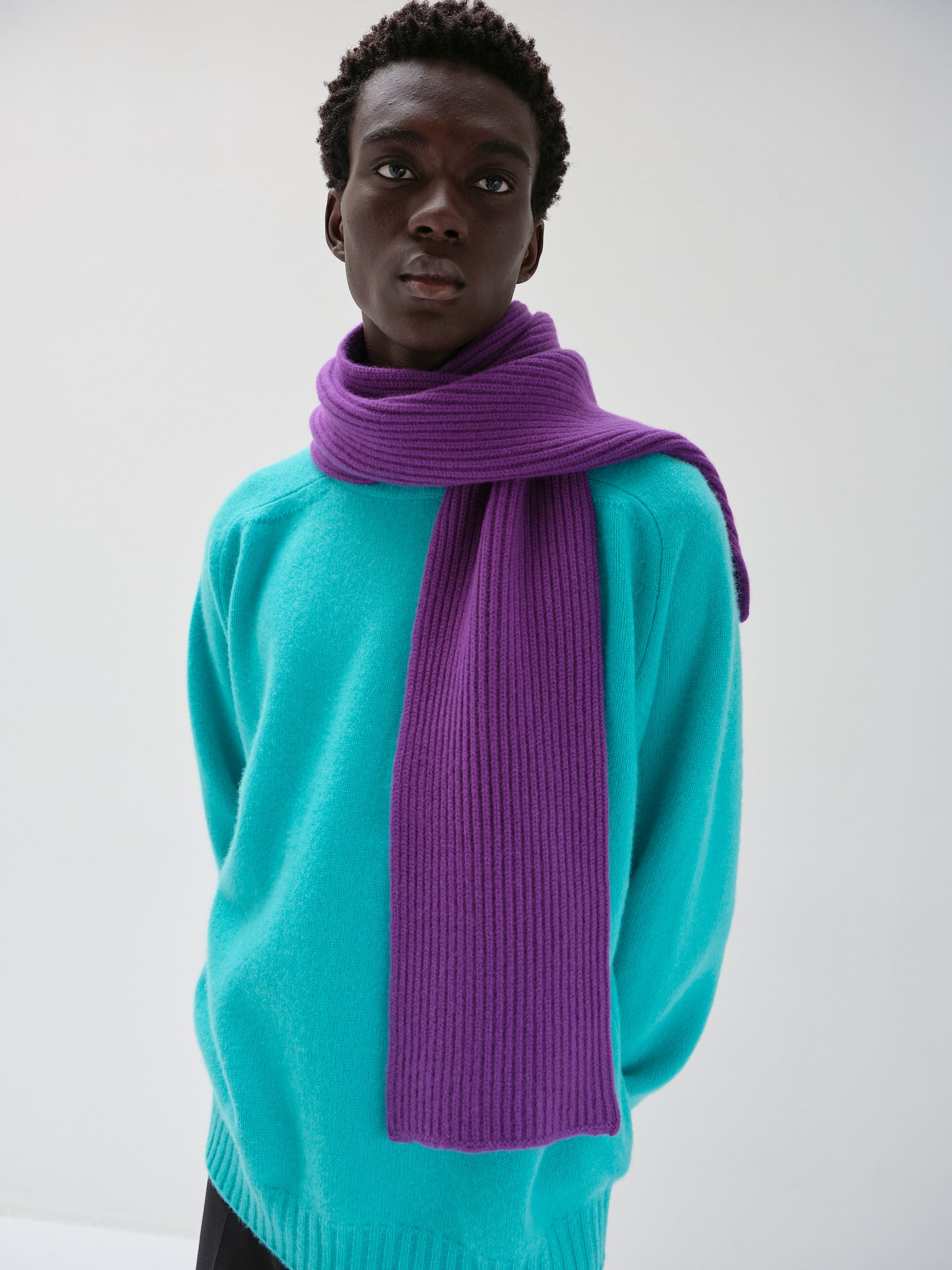 【cash&barba/キャッシュアンドバルバ】カシミヤマフラー 極上】cash and barba 『Cash Fur Scalf』マフラー 【cash&barba