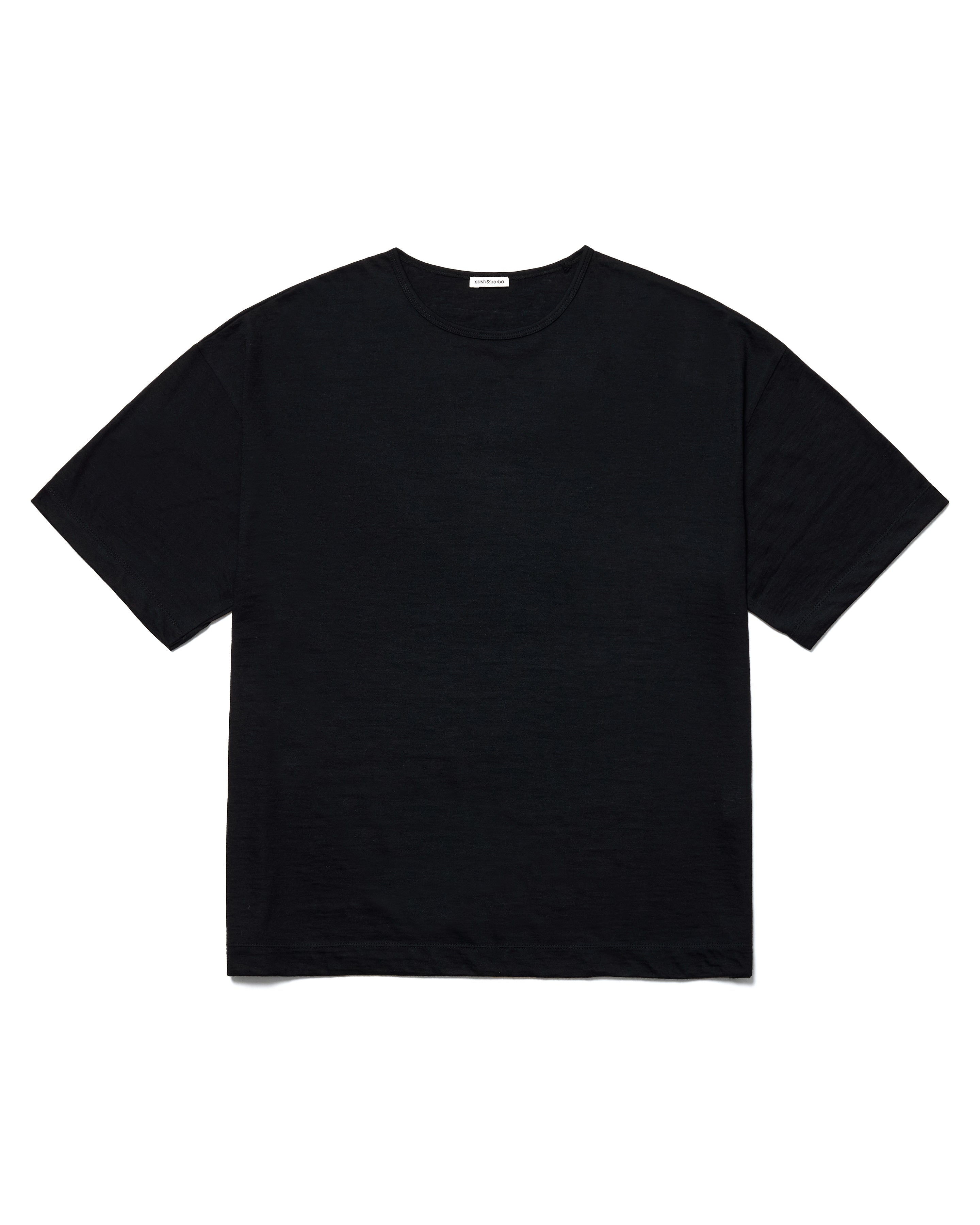 25ss cash&barba カシミヤジャージー キャッシュTee カシミヤジャージー キャッシュTee, Brown – cash & barba