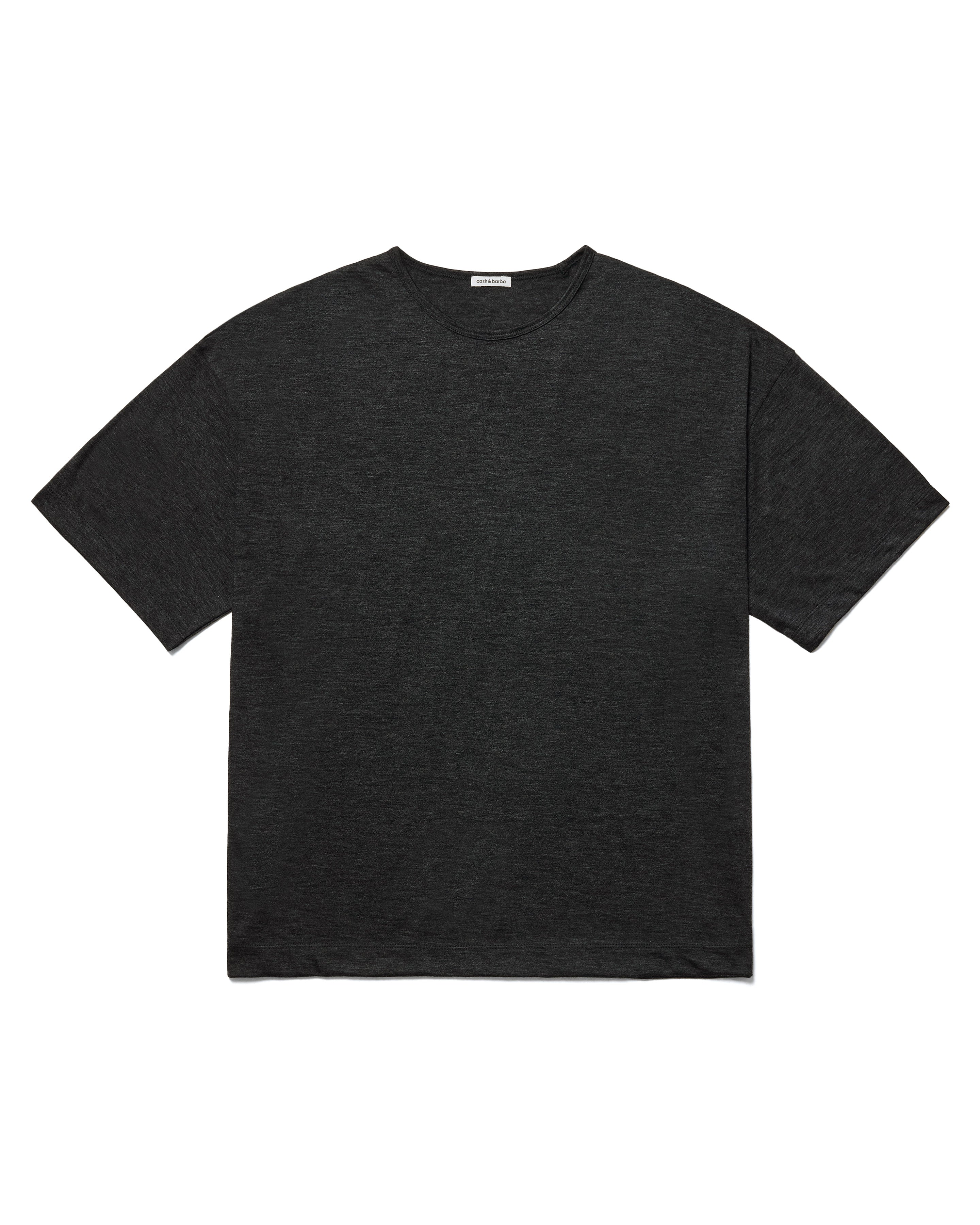 25ss cash&barba カシミヤジャージー キャッシュTee カシミヤジャージー キャッシュTee, Brown – cash & barba
