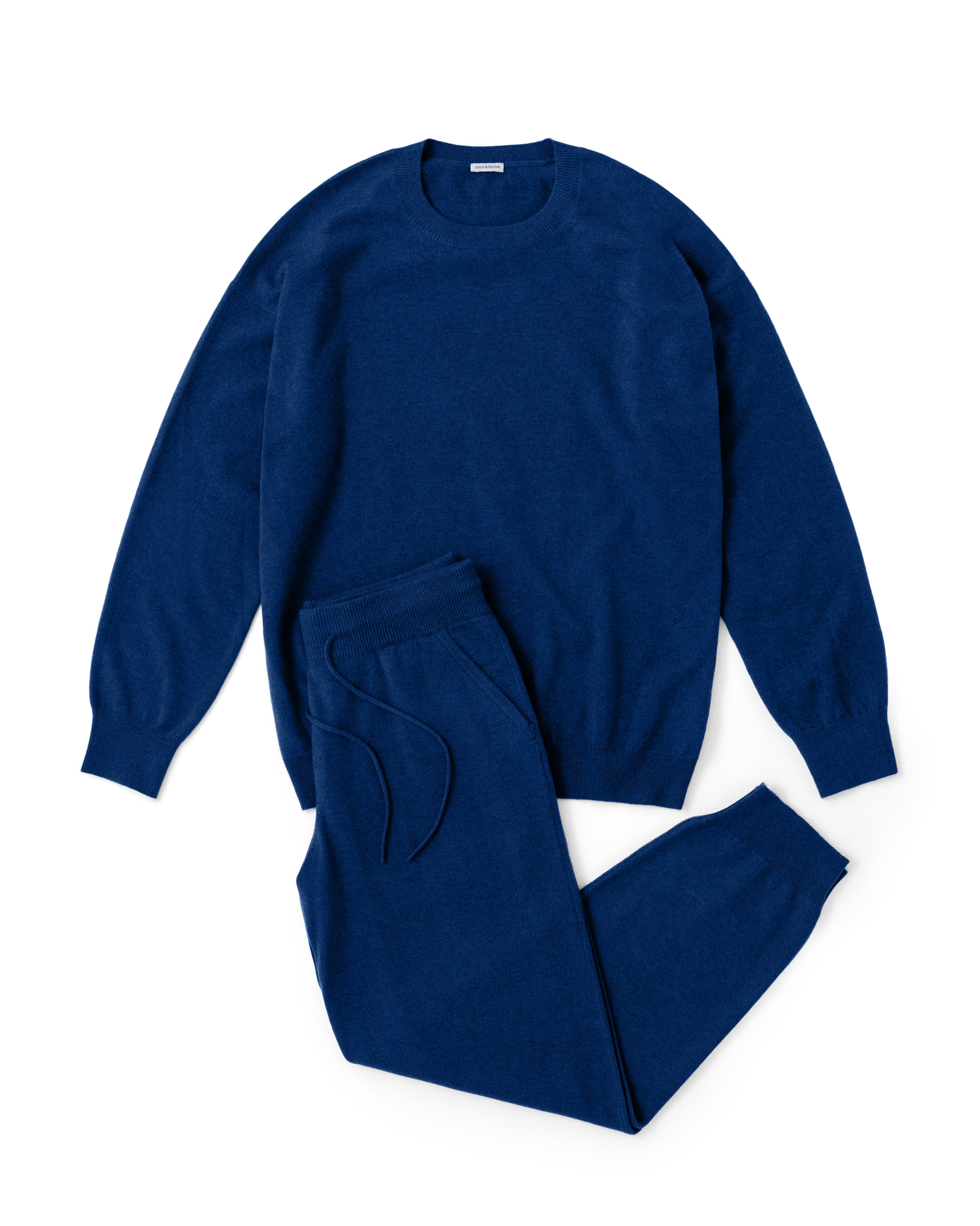 モンゴリアンカシミヤ セットアップ, Royal Blue – cash & barba