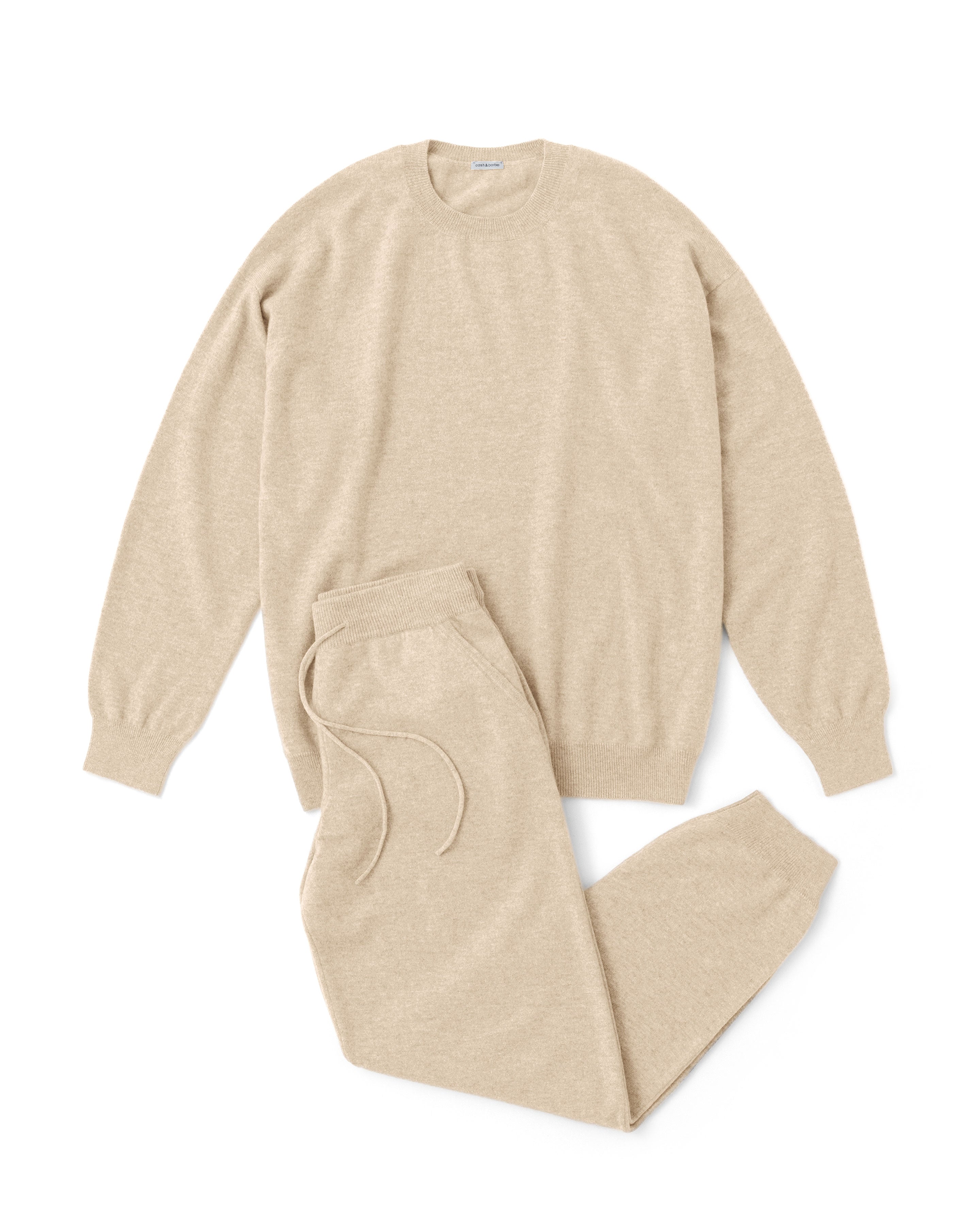 モンゴリアンカシミア　セットアップ　ブラック　4 モンゴリアンカシミヤ セットアップ, Black – cash & barba