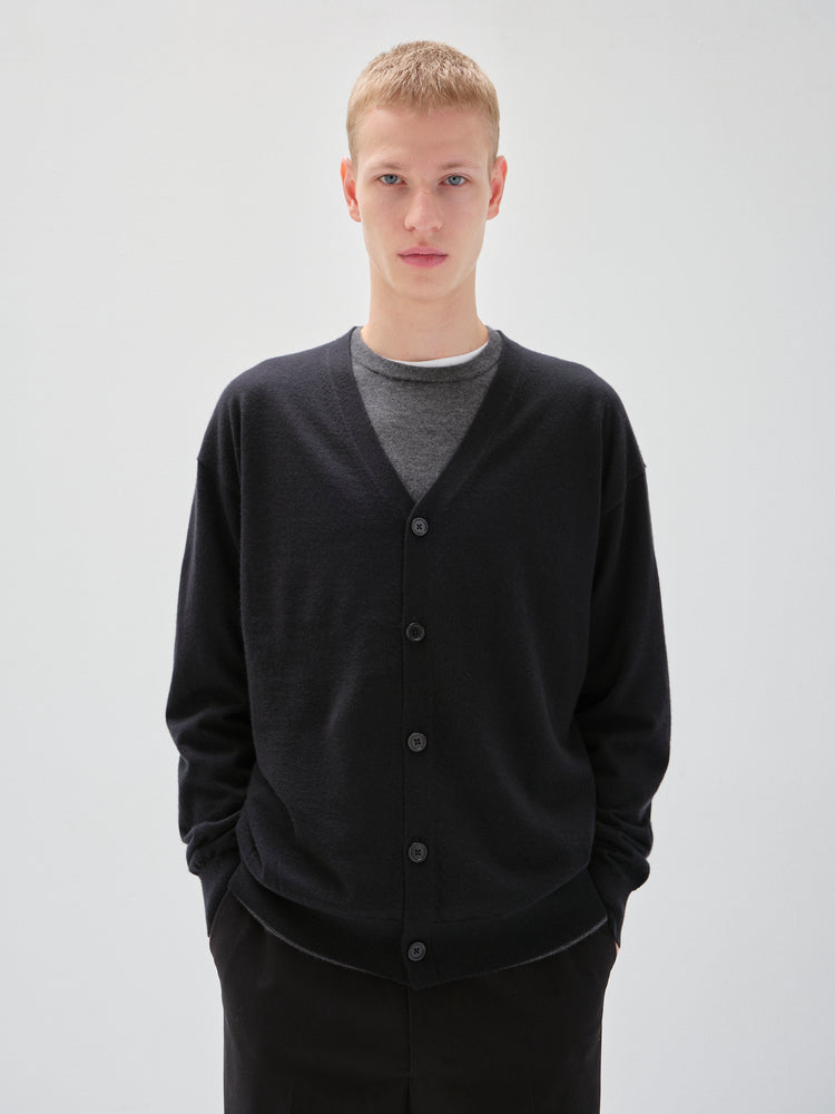 cash&barba モンゴリアンカシミヤ カーディガン(23AW) 美品 cash&barba キャッシュ&バルバ モンゴリアンカシミヤ