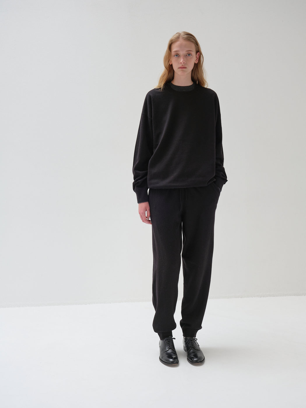 モンゴリアンカシミヤ セットアップ, Black