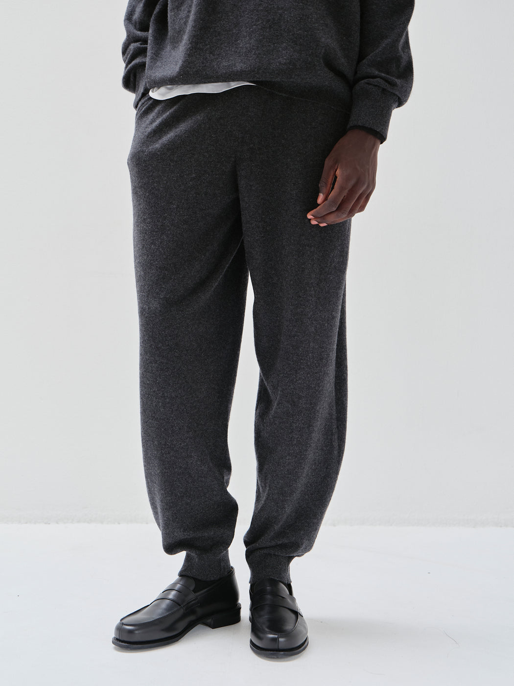 モンゴリアンカシミヤ セットアップ, Top Gray