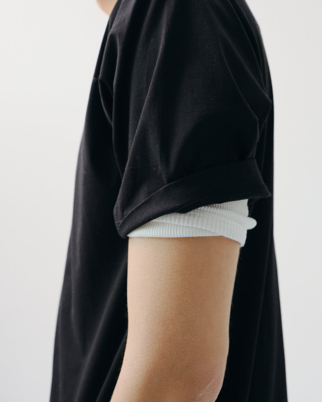 シーアイランドコットン レギュラーフィット Tee, Black