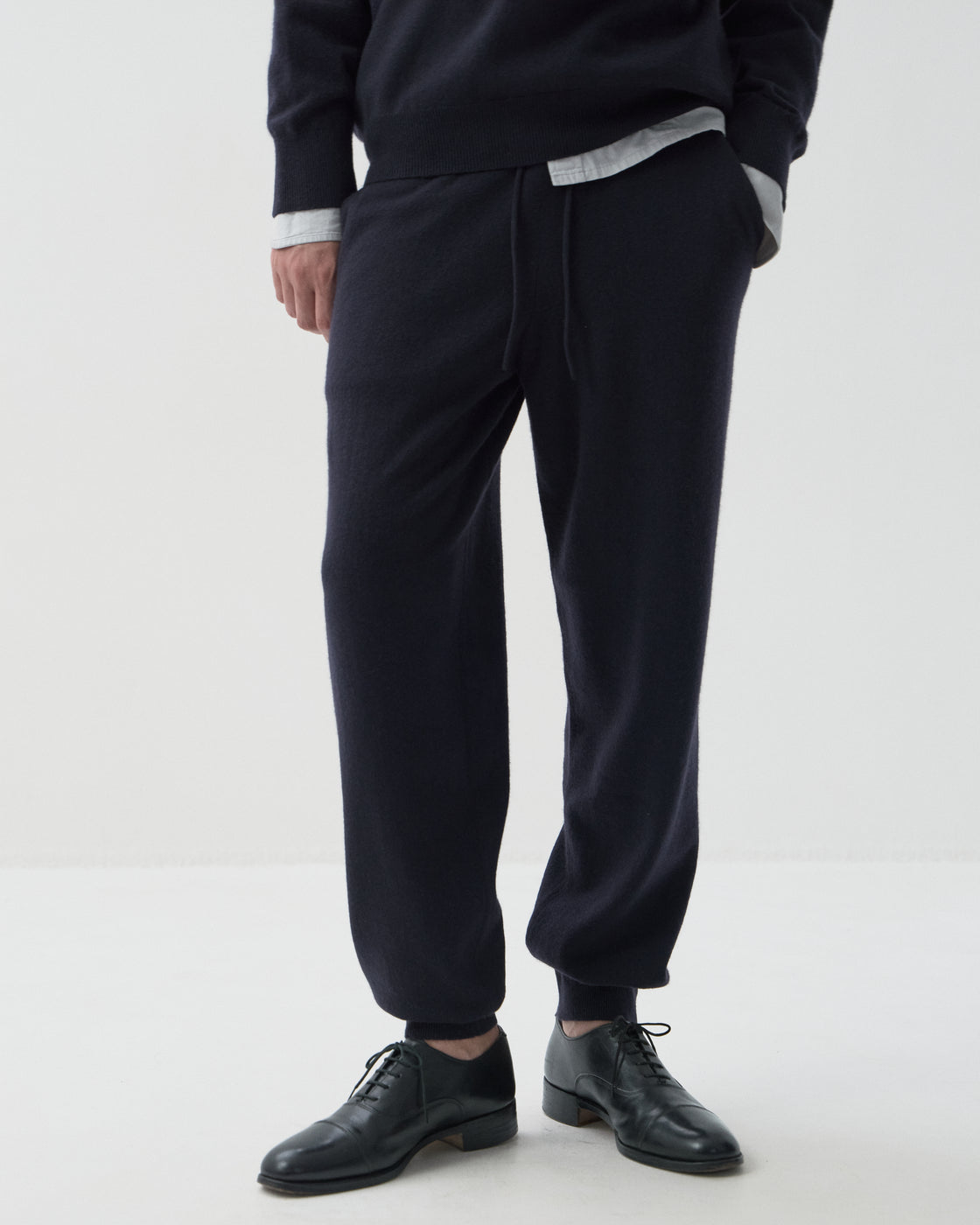 モンゴリアンカシミヤ セットアップ, Navy