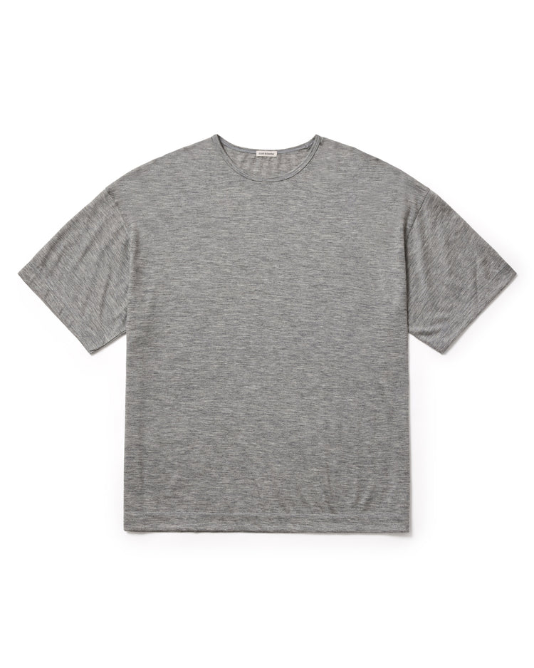 Sea Island Crew Short Sleeves & Cashmere Jersey Tee – cash & barba