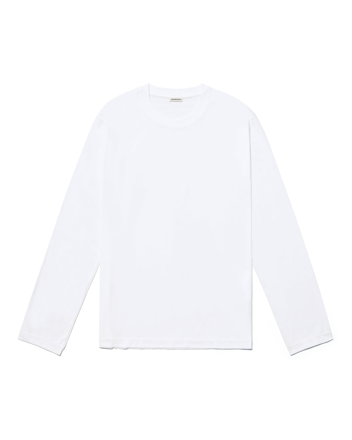 シーアイランドコットン レギュラーフィット Tee L/S, White