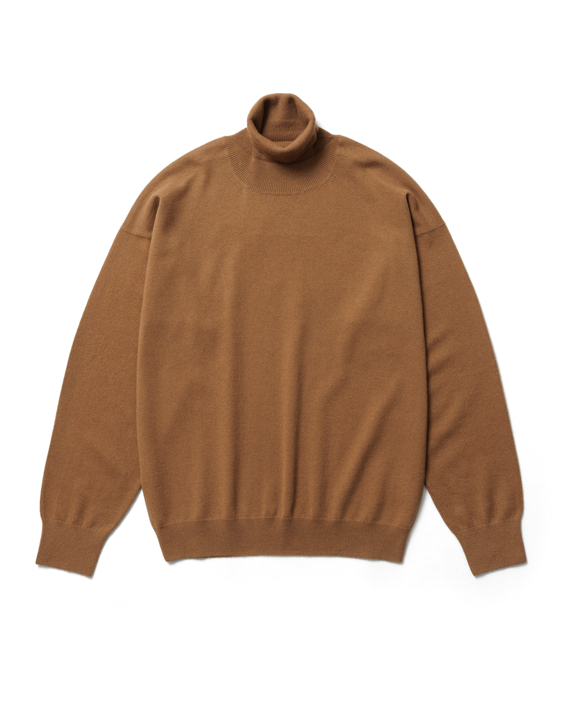 Mongolian Cashmere Turtle-Neck, Coyote