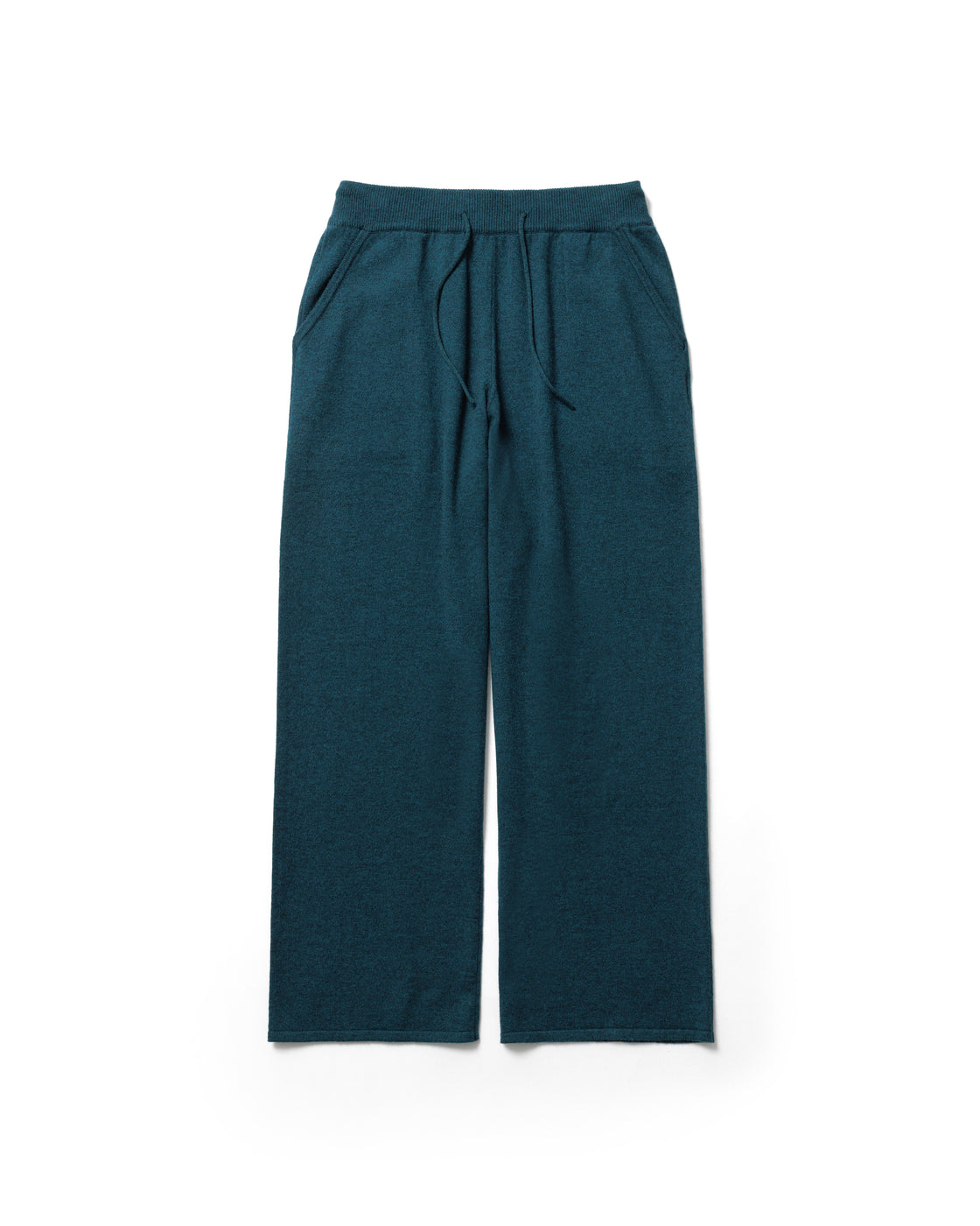 モンゴリアンカシミヤ ワイドパンツ, Blue Green