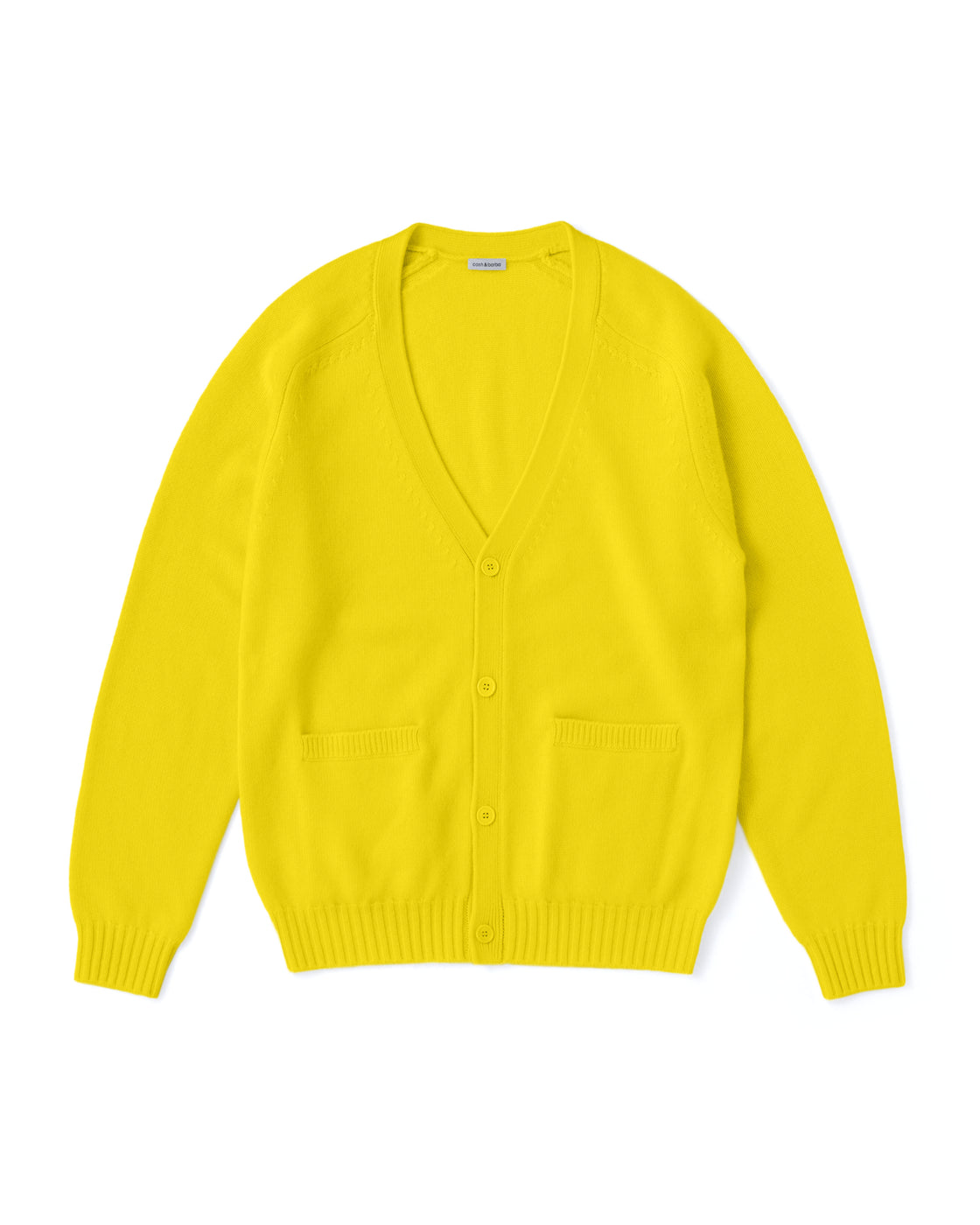 キャッシュベイビー カーディガン, L Yellow