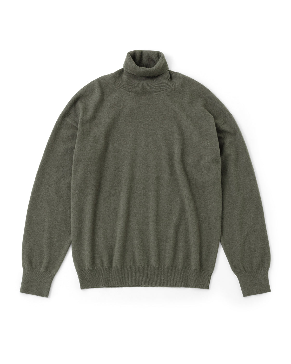 MONGOLIAN CASHMERE TURTLE-NECK, Natural Beige