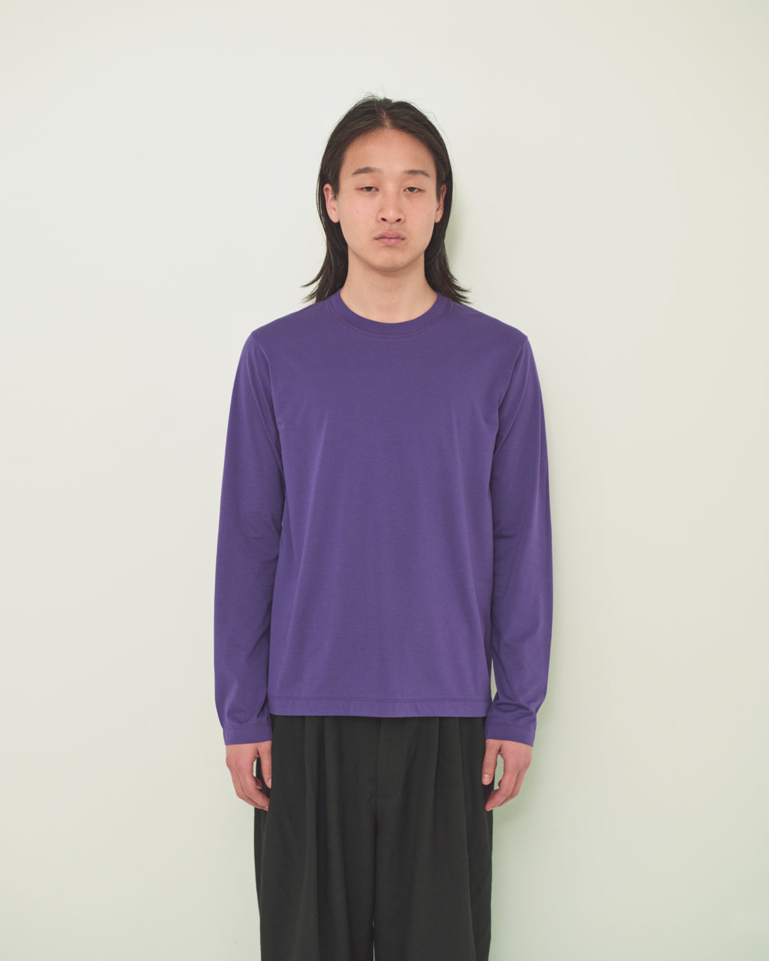 シーアイランドコットン レギュラーフィット Tee L/S, Purple