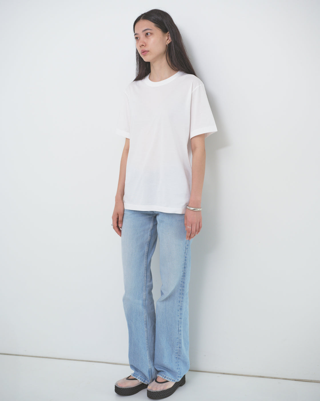 シーアイランドコットン レギュラーフィット Tee, White