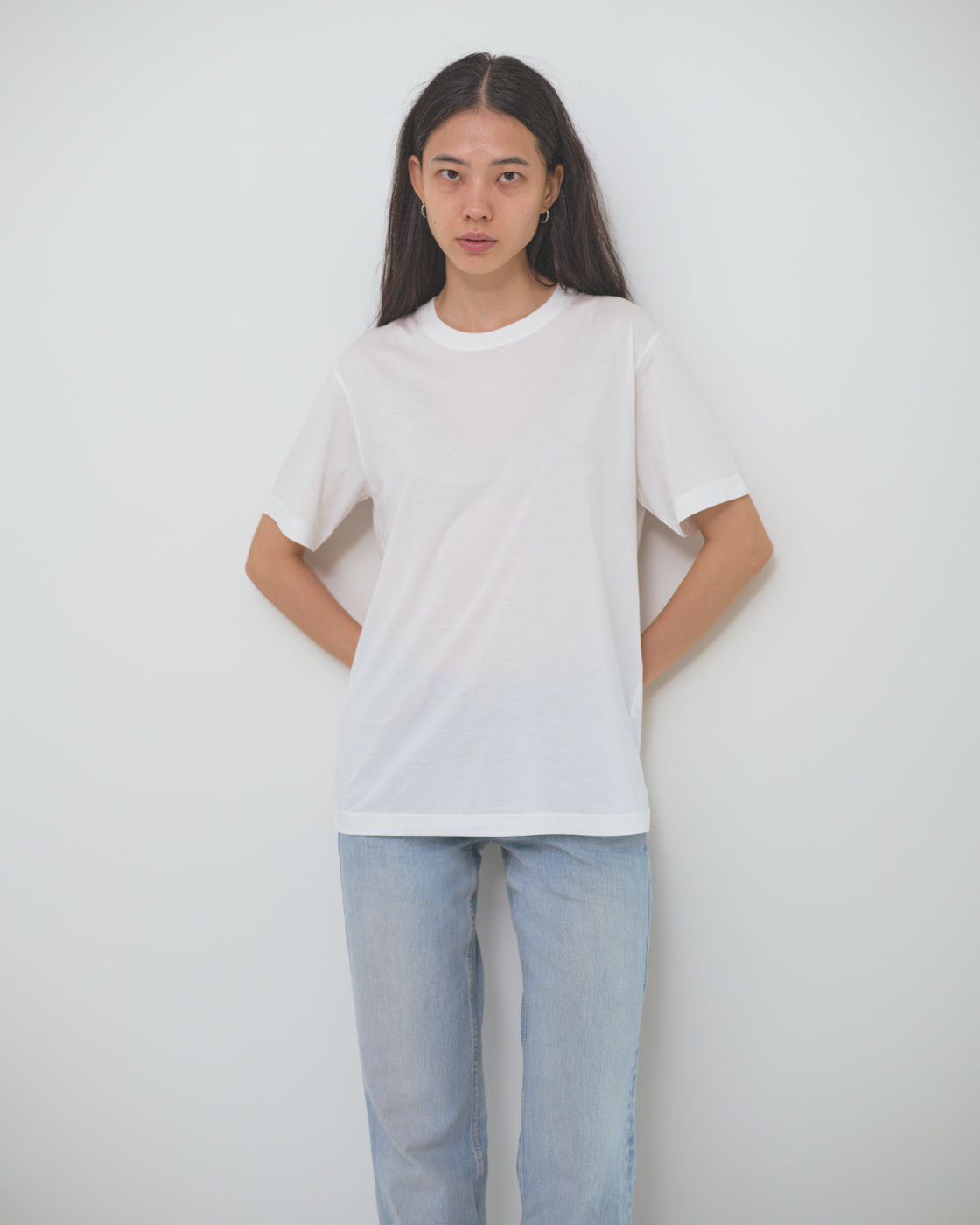 シーアイランドコットン レギュラーフィット Tee, White