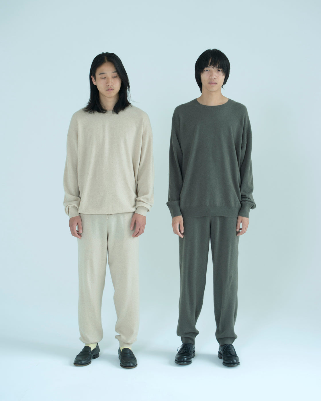 モンゴリアンカシミヤ セットアップ, Sage Green