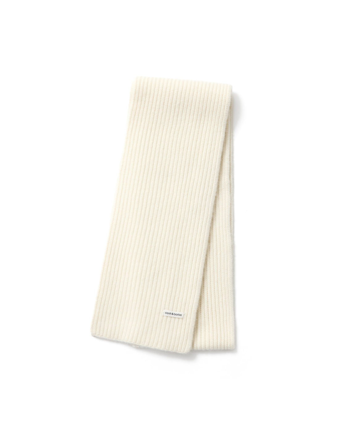 キャッシュベイビー マフラー, White