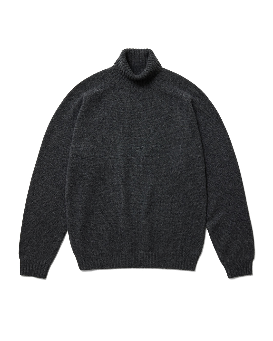キャッシュベイビー タートルネック ニット, Charcoal