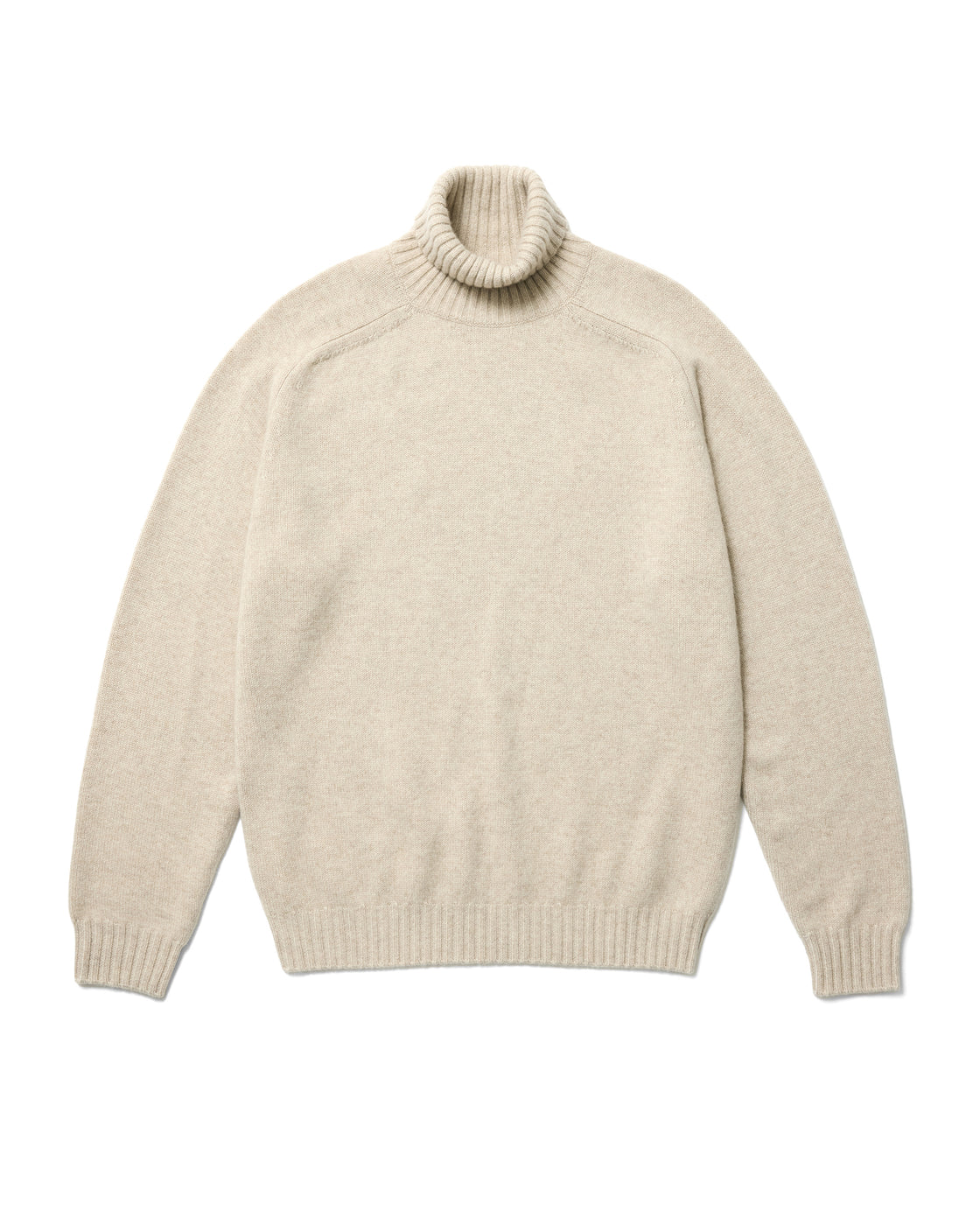 キャッシュベイビー タートルネック ニット, Natural