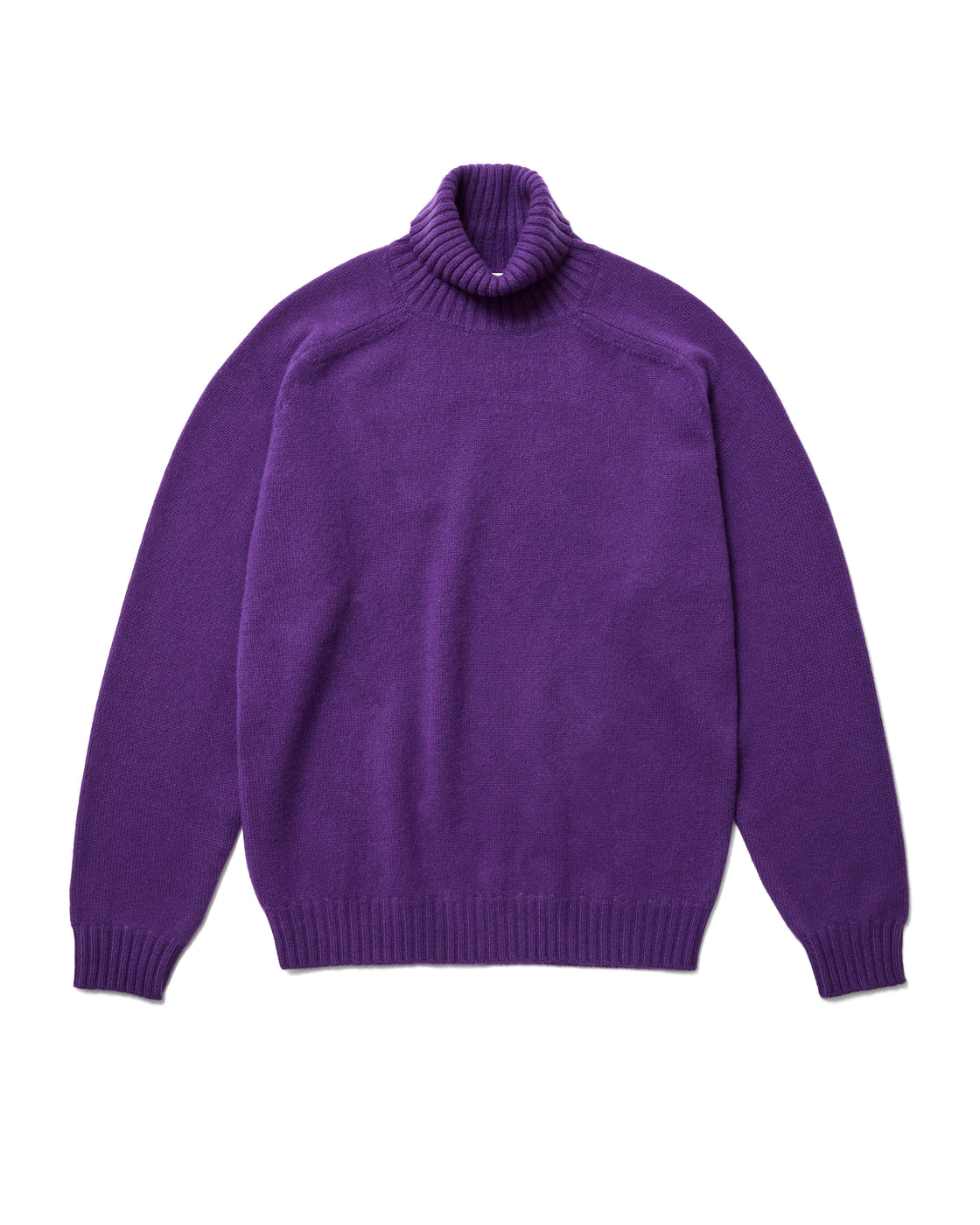 キャッシュベイビー タートルネック ニット, Purple