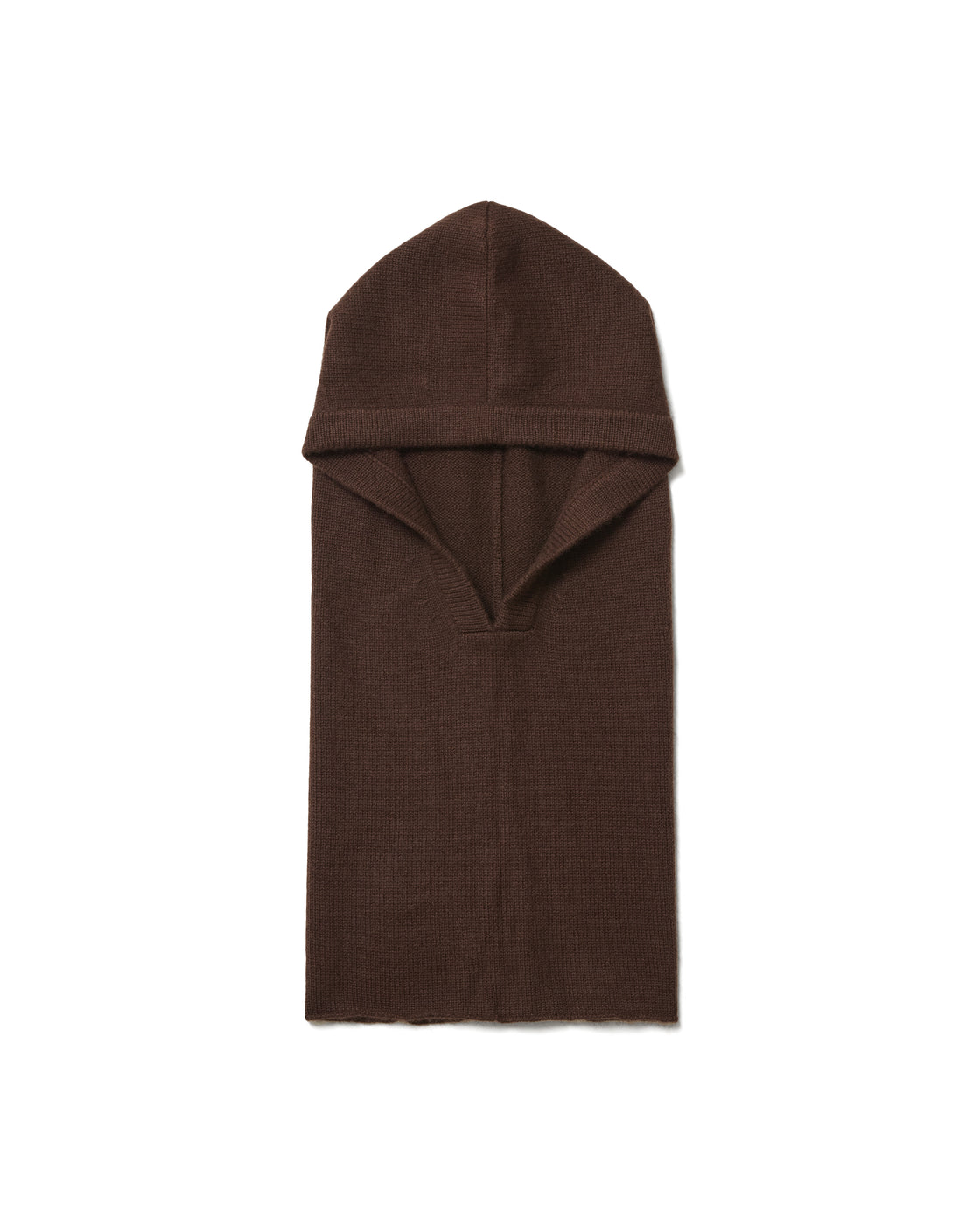 【cash & barba x Shinichi Mita】モンゴリアンカシミヤ フーディーウォーマー, Brown