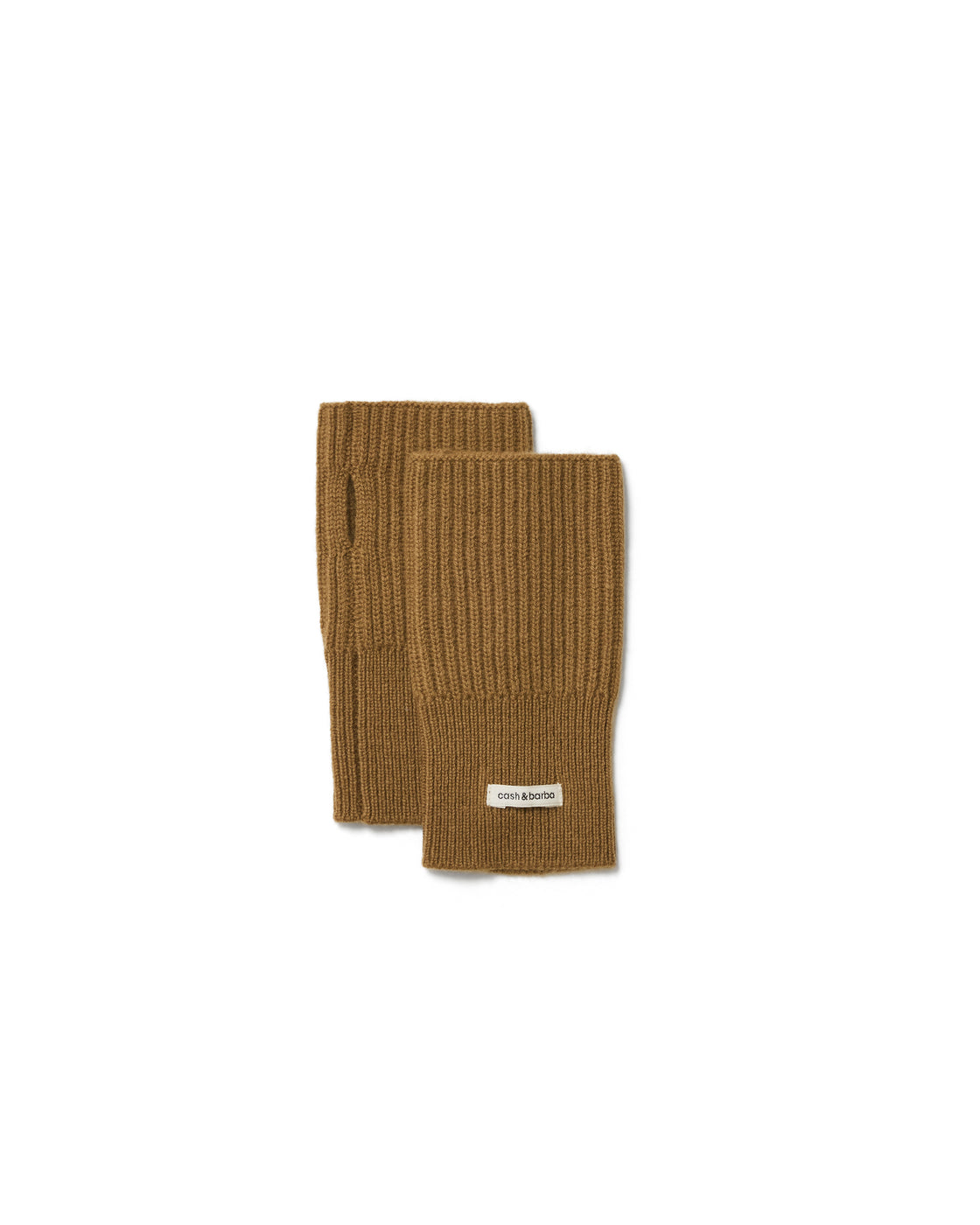 【cash & barba x Shinichi Mita】モンゴリアンカシミヤ ハンドウォーマー, Beige