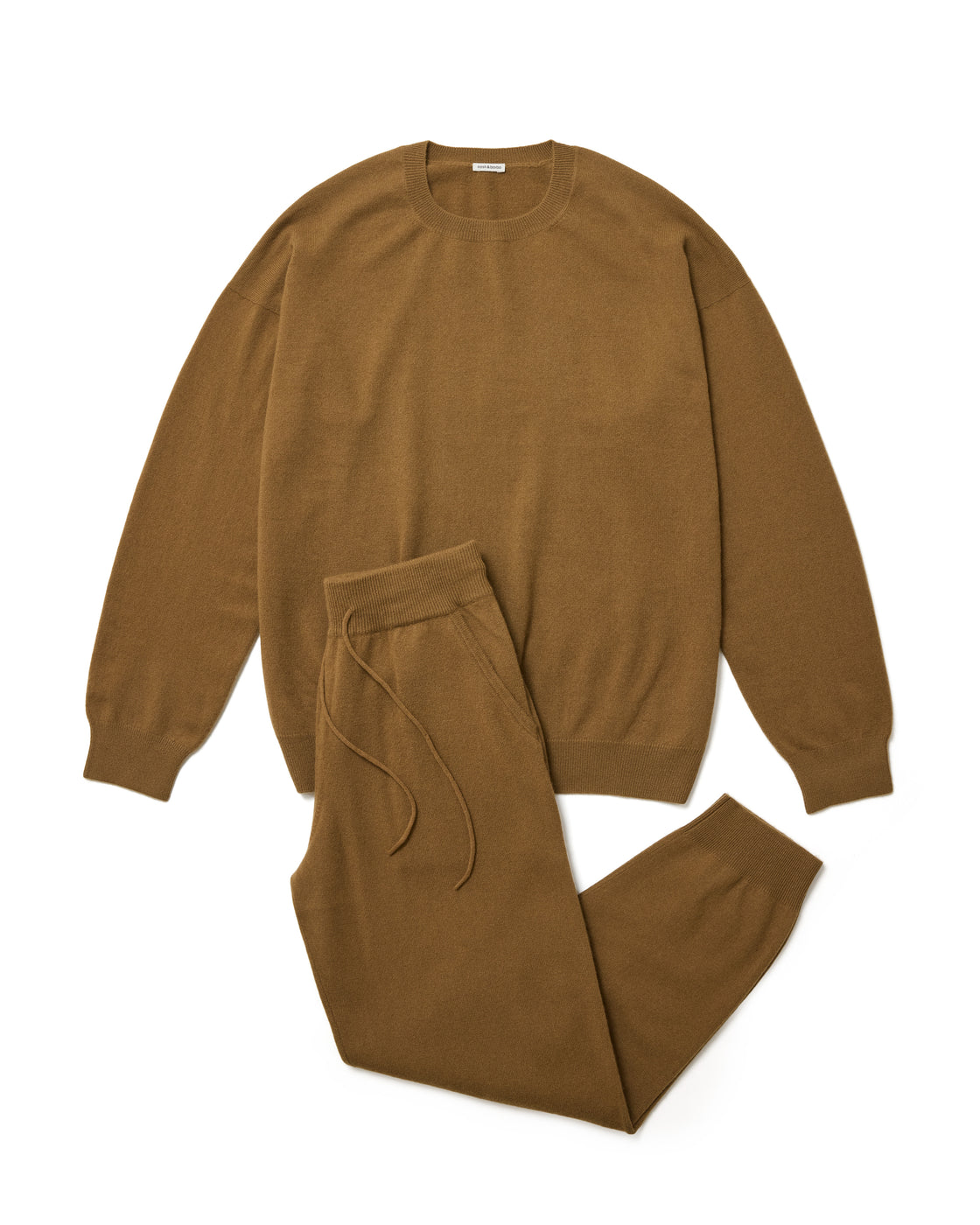 【cash & barba x Shinichi Mita】モンゴリアンカシミヤ セットアップ, Beige