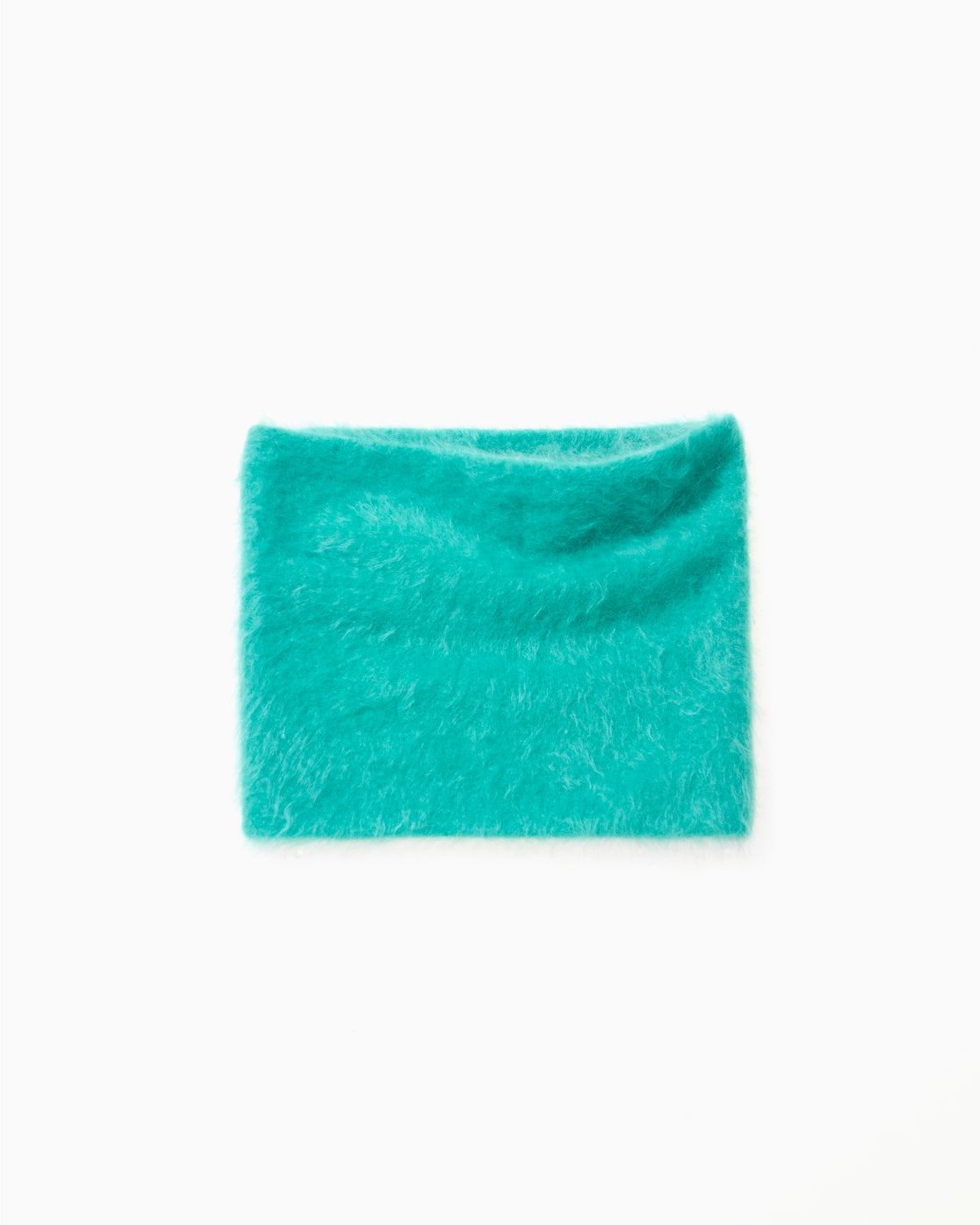 CASH FUR NECK WARMER, T Blue